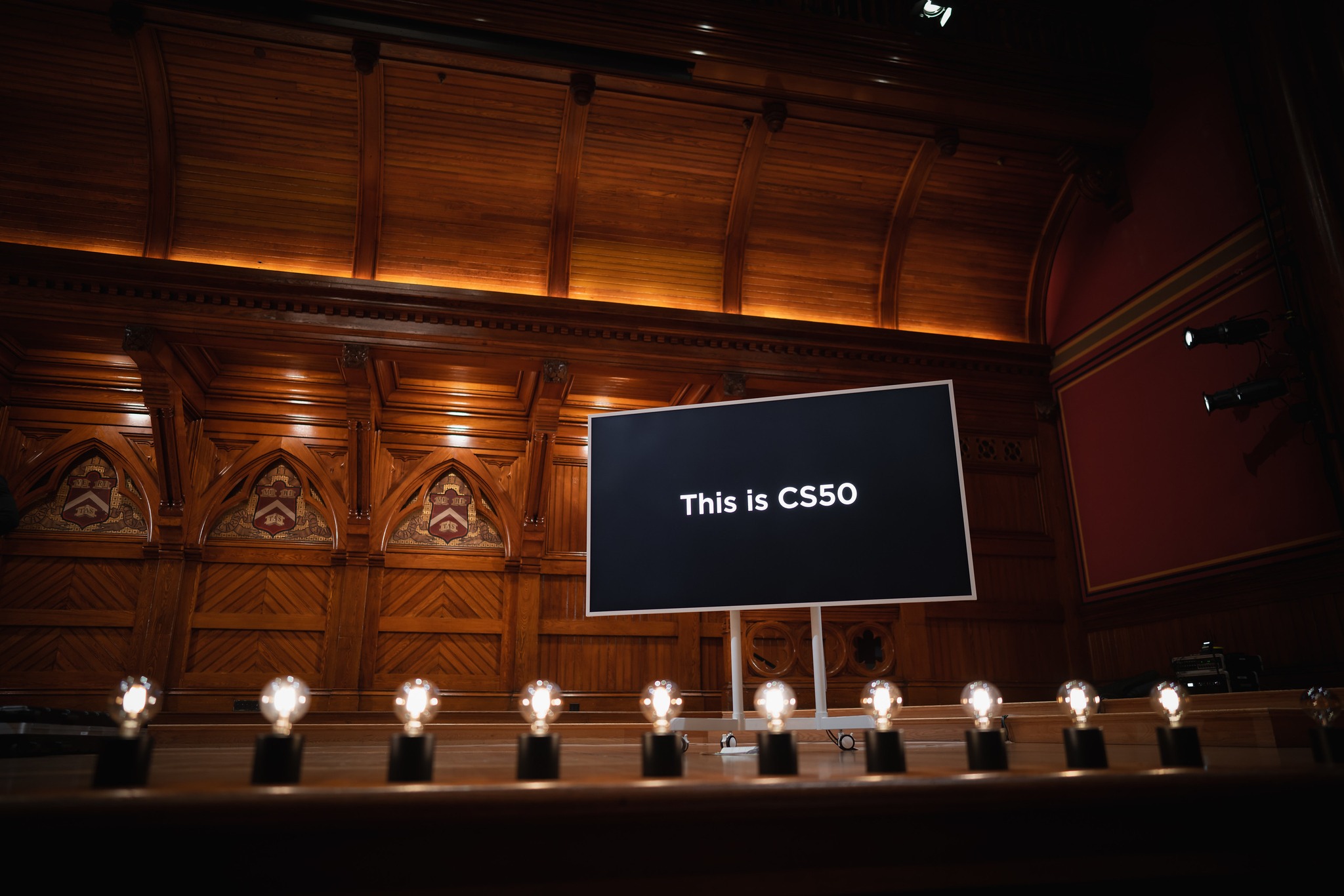 CS50 lecture hall